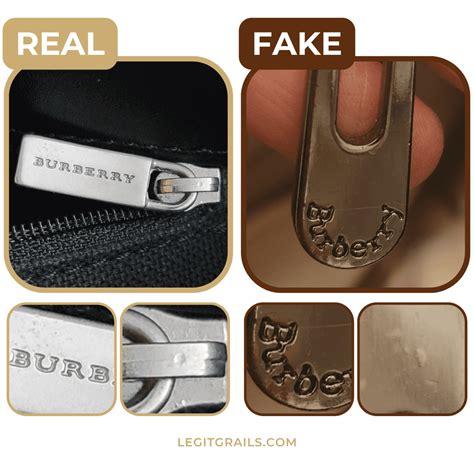 burberry zipper replacement